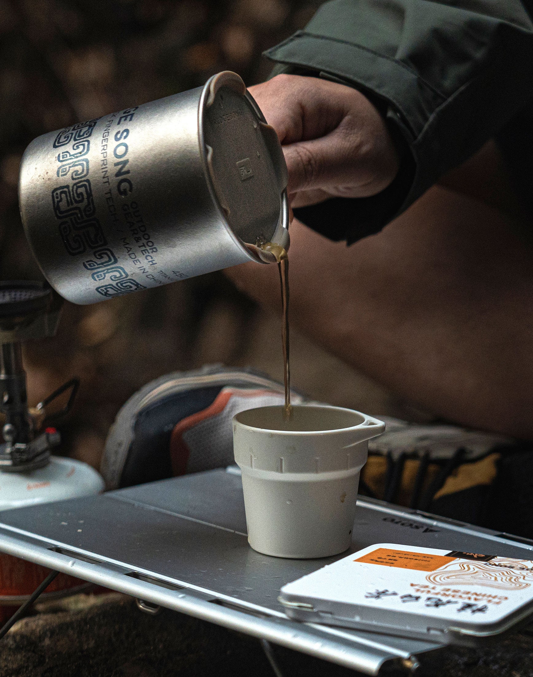Tea-Infused Ti Mug 450 - RidgeSong