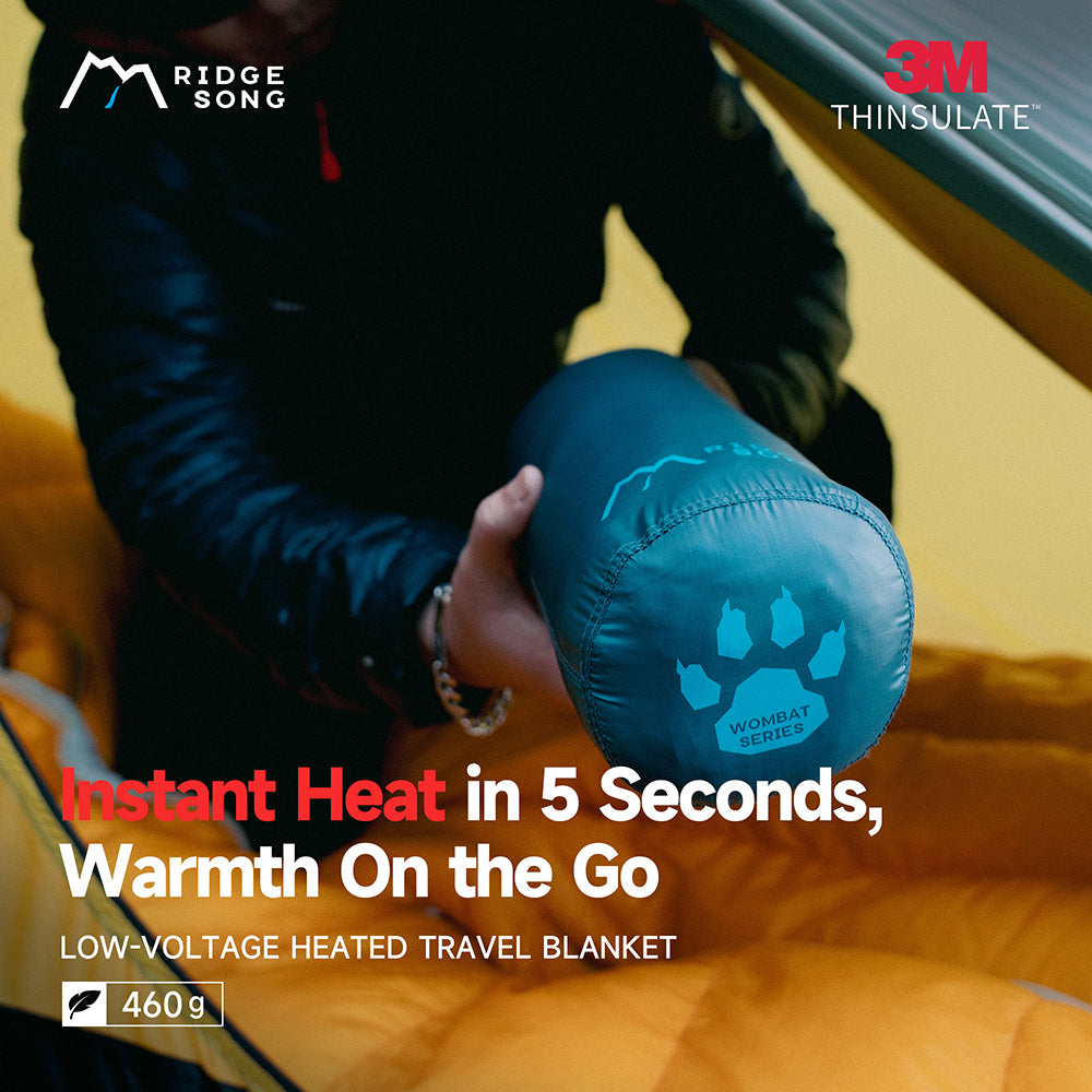 Electric travel blanket