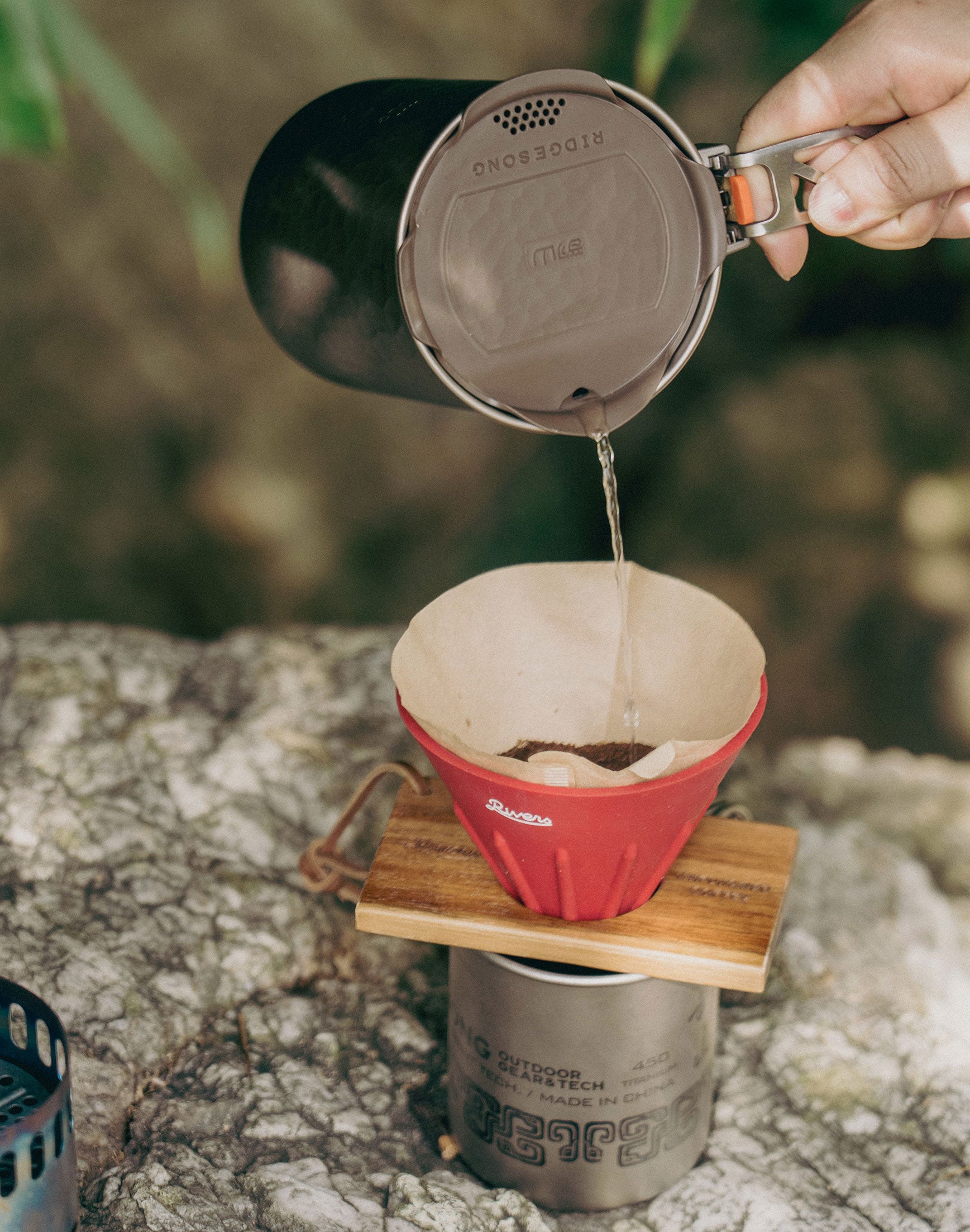 Tea & Coffee Fusion Titanium Trekking Pot