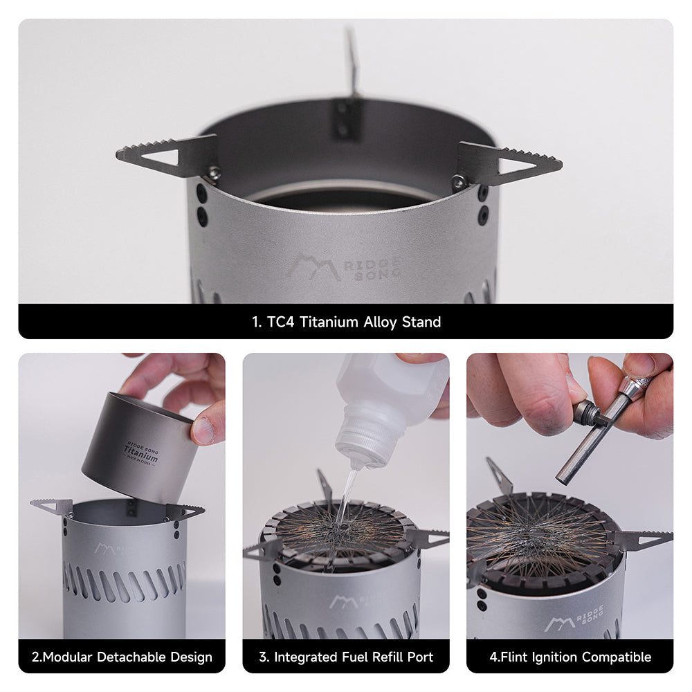 Ridge Song Blaze Turbo アルコールストーブ Blaze Turbo Alcohol Stove – RidgeSong