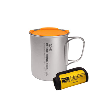 Tea-Infused Ti Mug 450 - RidgeSong