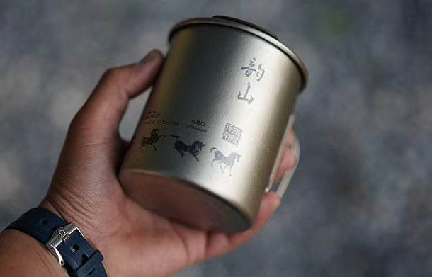Tea-Infused Ti Mug 450