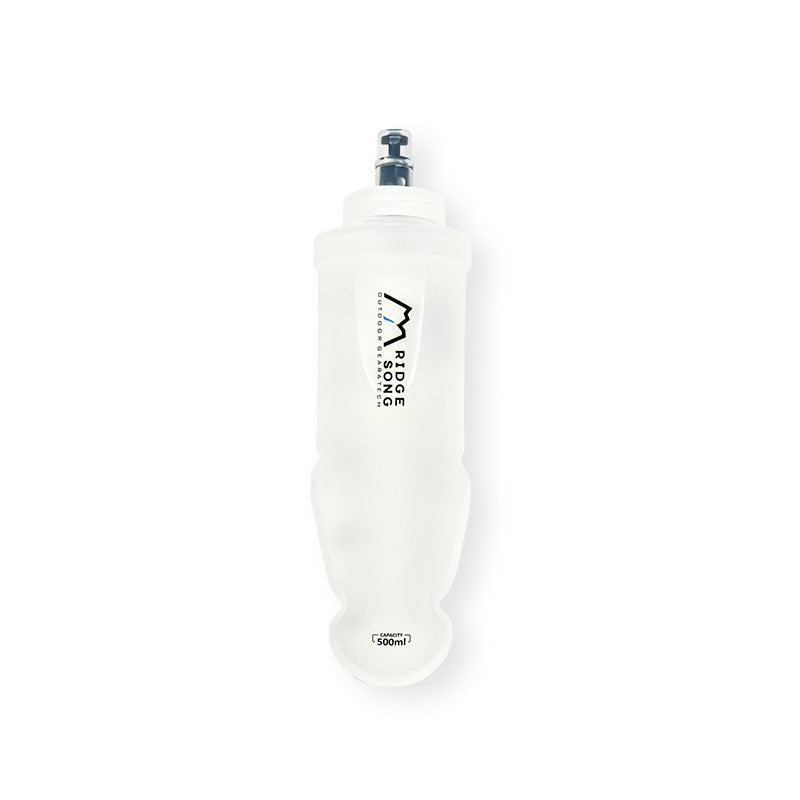 RidgeSong 500 ml collapsible soft flask in Mist White